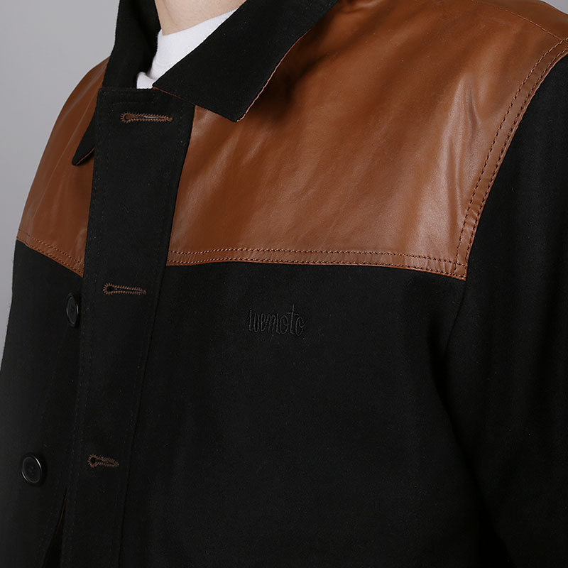 мужская черная куртка Wemoto Gibson C307-blackbrandy - цена, описание, фото 3